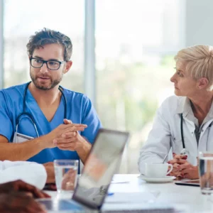 Doctors learning on an accredited NHS Leadership & Management Course